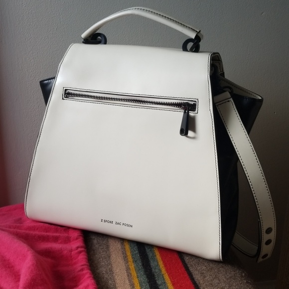 GORGEOUS - Zac Posen White Satchel Bag - Picture 4 of 8